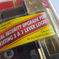 ERA Holztür Dead Lock Mechanismus Hardware Upgrade Ersatz 2 Schlüssel Britisch