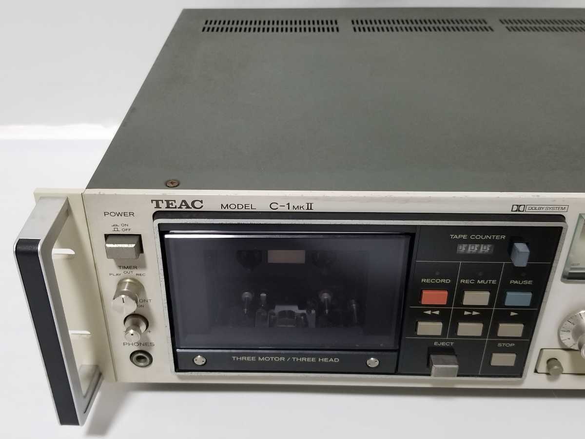 【送料無料】TEAC C-1 MKⅡ ティアック カセットデッキ TEAC C-1 MK2 C-1MKⅡ カセットデッキ 送料無料｜Yahoo!フリマ