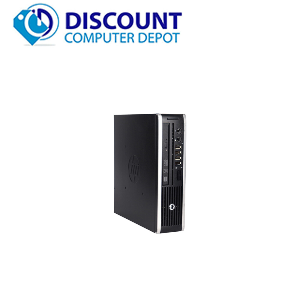 HP Dual LCD Desktop i5 Computer PC USFF 8GB RAM 500GB HD 19