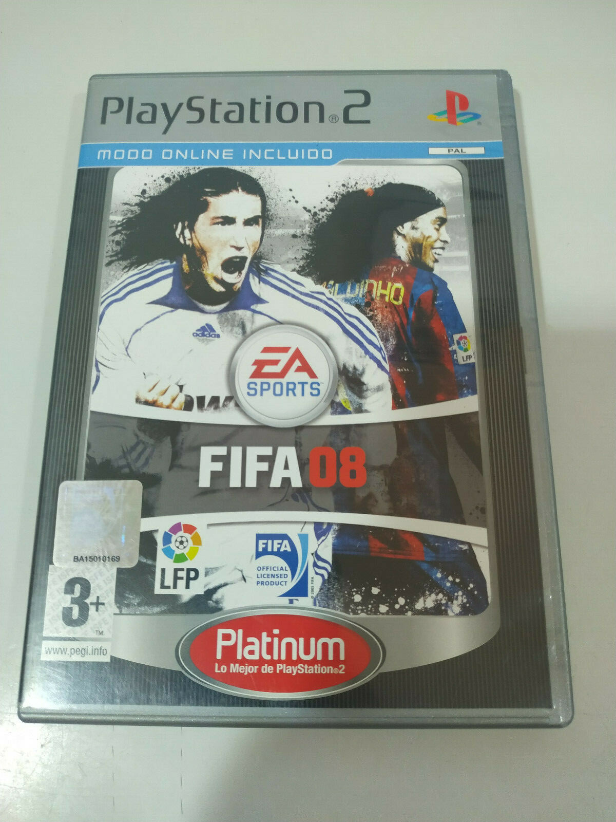 FIFA 08 EA SPORTS Ronaldinho - Playstation 2 Juego Para PS2 - 3T