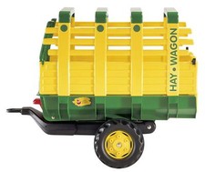 Rolly Toys  Large  John Deere Green HAY WAGON Tipping Large For Rolly Tractors