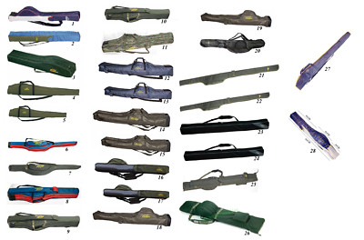 Mikado Borsa per canna da pesca Hardshell 2, 1,35 m