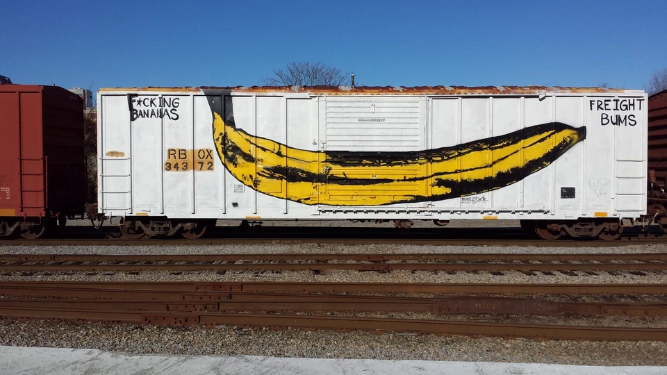 Juego de calcomanías RBOX 34372 Banana Graffiti N escala 1:160 Foto 2 de 2