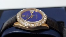 Vintage 1979 Ladies Rolex Oyster Perpetual Datejust 18K Gold Diamond Watch 7