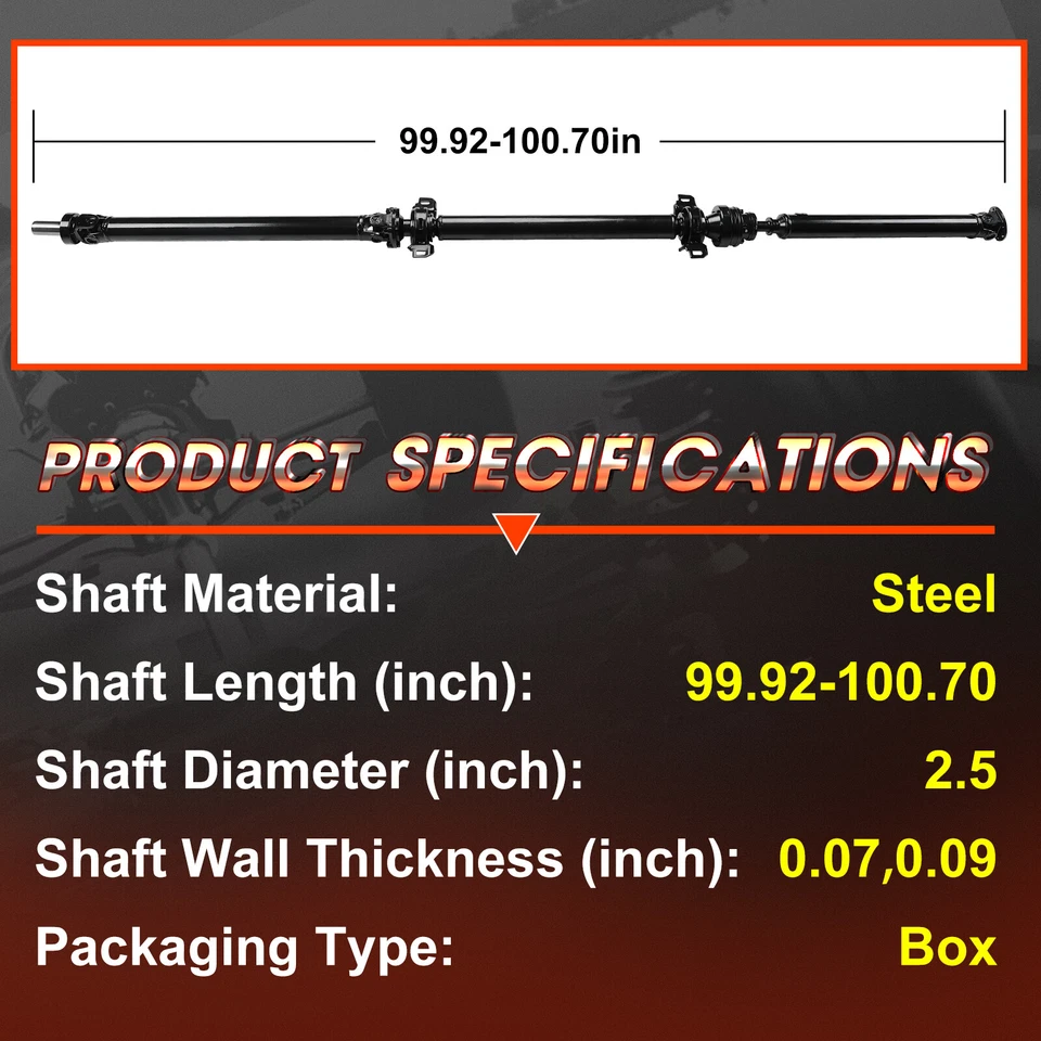 Rear Driveshaft Assembly for Toyota Sienna 2011 2012-2019 V6 3.5L AWD 3710045020 Foto 4 de 4