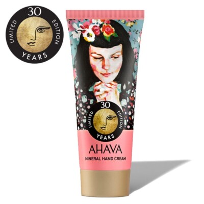 Ahava Mineral Hand Cream 30Th Anniversary Limited Edition 3.4 Oz