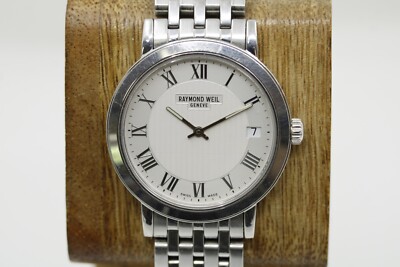 Raymond Weil Geneve Toccata 5593 34mm White Roman Numeral Dial
