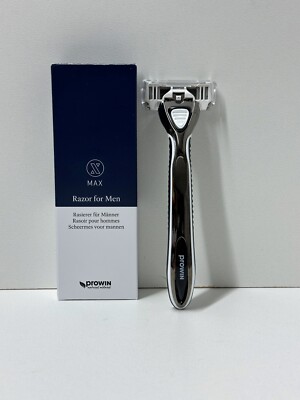 proWIN MAX RAZOR FOR MAN - Nassrasierer für Männer mit 6-fach Klingen - NEU - 