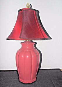 pink ginger jar lamp