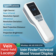 Vein Finder Locator Handheld Portable Near-Infrared Blood Vessel Display Nurse