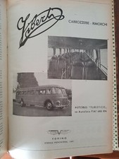 CARROZZERIA AUTOBUS VIBERTI TORINO  - VECCHIA PUBBLICITA' ADVERT 