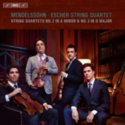 MENDELSSOHN/ESCHER STRING QUARTET: STRING QUARTETS NOS. 2 & 3 - CD