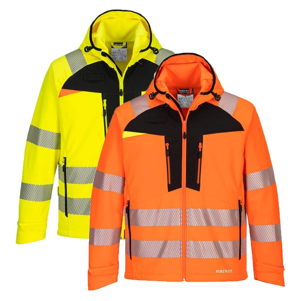 Portwest DX4 Hi-Vis Softshell Jacket (3L)