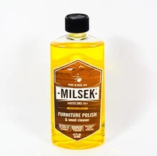 MILSEK Furniture Polish and Wood Cleaner with Lemon Oil 12 fl oz bottle