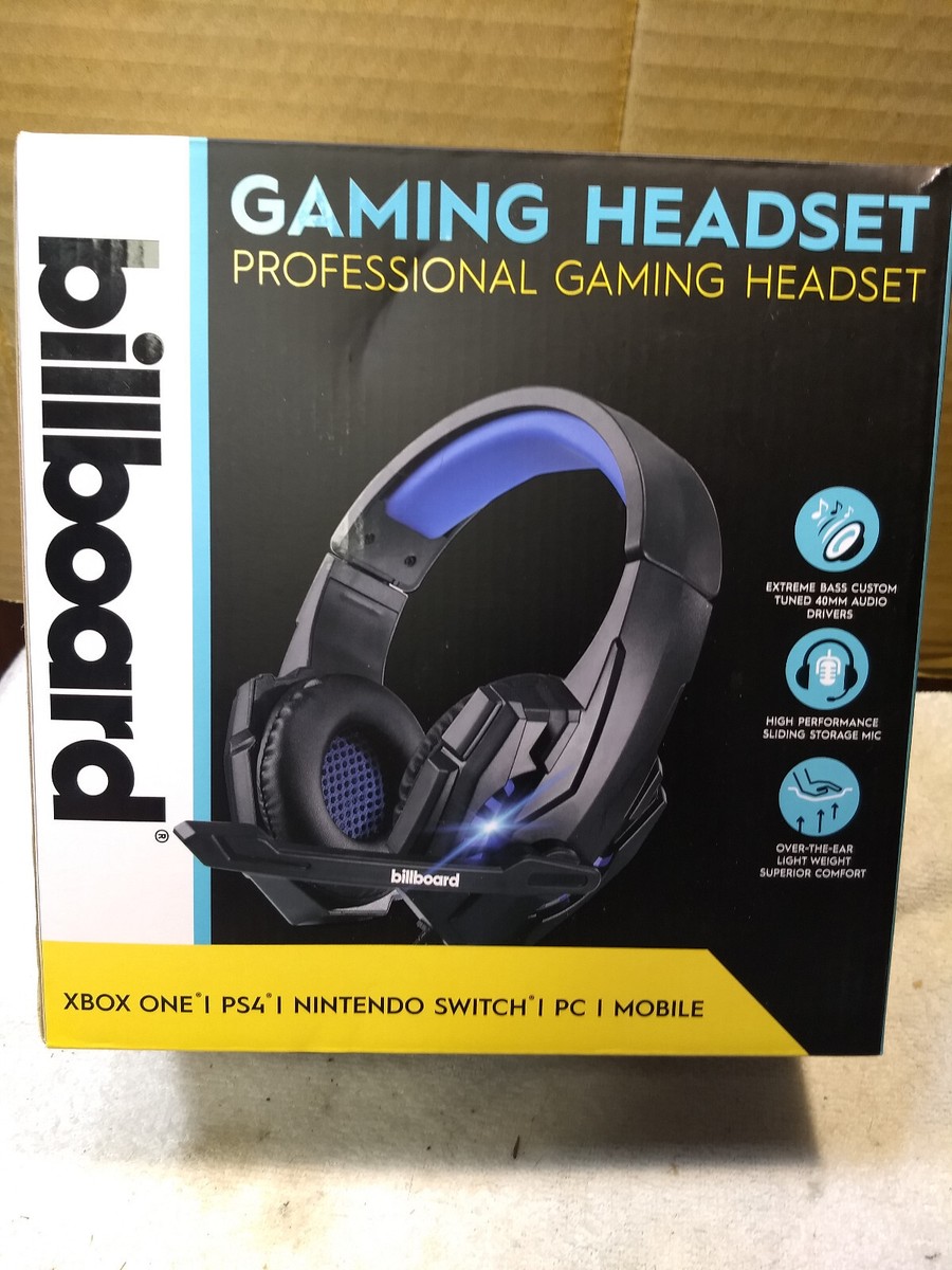 Billboard Gaming Headset-B B2841-Fixed US Shipping