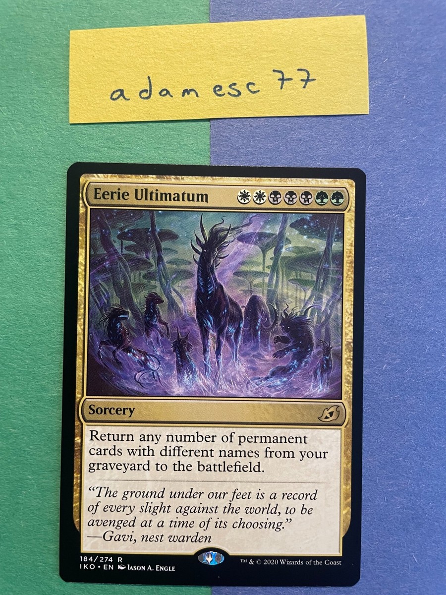 mtg eerie cards Eerie Ultimatum