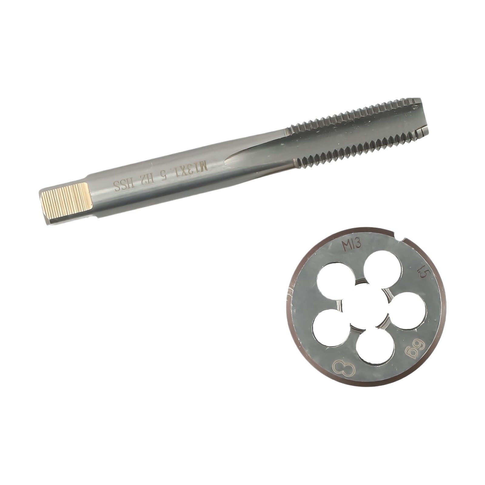 Finely Crafted M13 x 1 5mm HSS Tap and Die Set for Heavy Duty