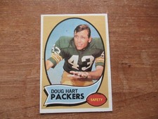 1970 TOPPS FOOTBALL DOUG HART #2 ROOKIE CARD GB PACKERS HIGH GRADE. rookie card picture
