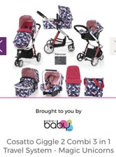 Cosatto Hanging Bag Pushchairs Prams for sale UK