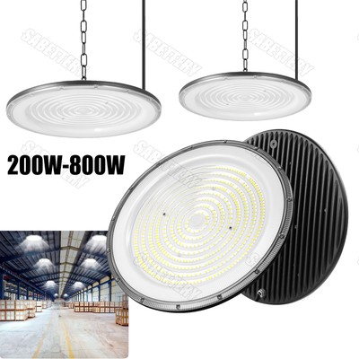 UFO LED Hallenbeleuchtung Deckenstrahler Werkstattleuchte Industrielampe Lamp