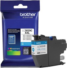 GENUINE Brother LC3029 XXL Cyan for MFC-J5830DW MFC-J5930DW MFC-J6535DW