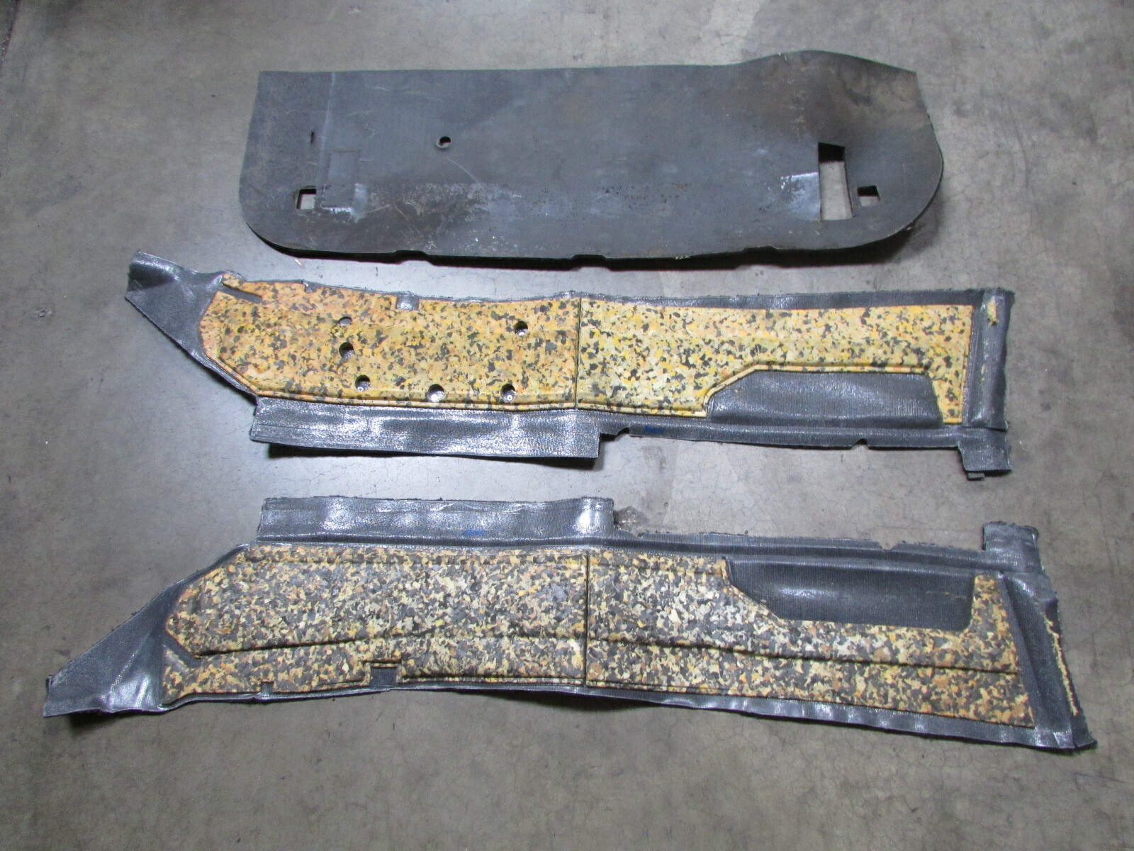 Lamborghini Gallardo, Front Carpet Full Set, Black, Used