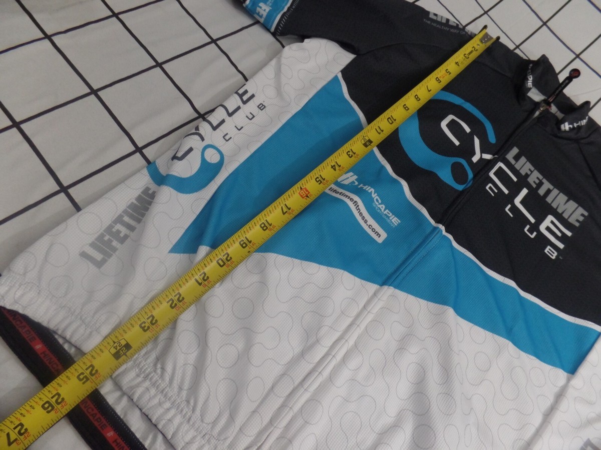 Maillot Cyclisme Homme Hincapie Toyota – Bleu Et Blanc, Taille L, Manches Longues