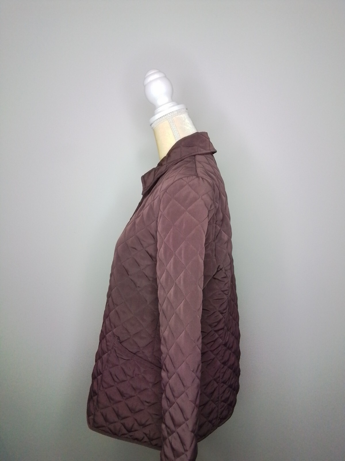 Pendleton Quilted Jacket Women's Medium Purple #J… - image 3