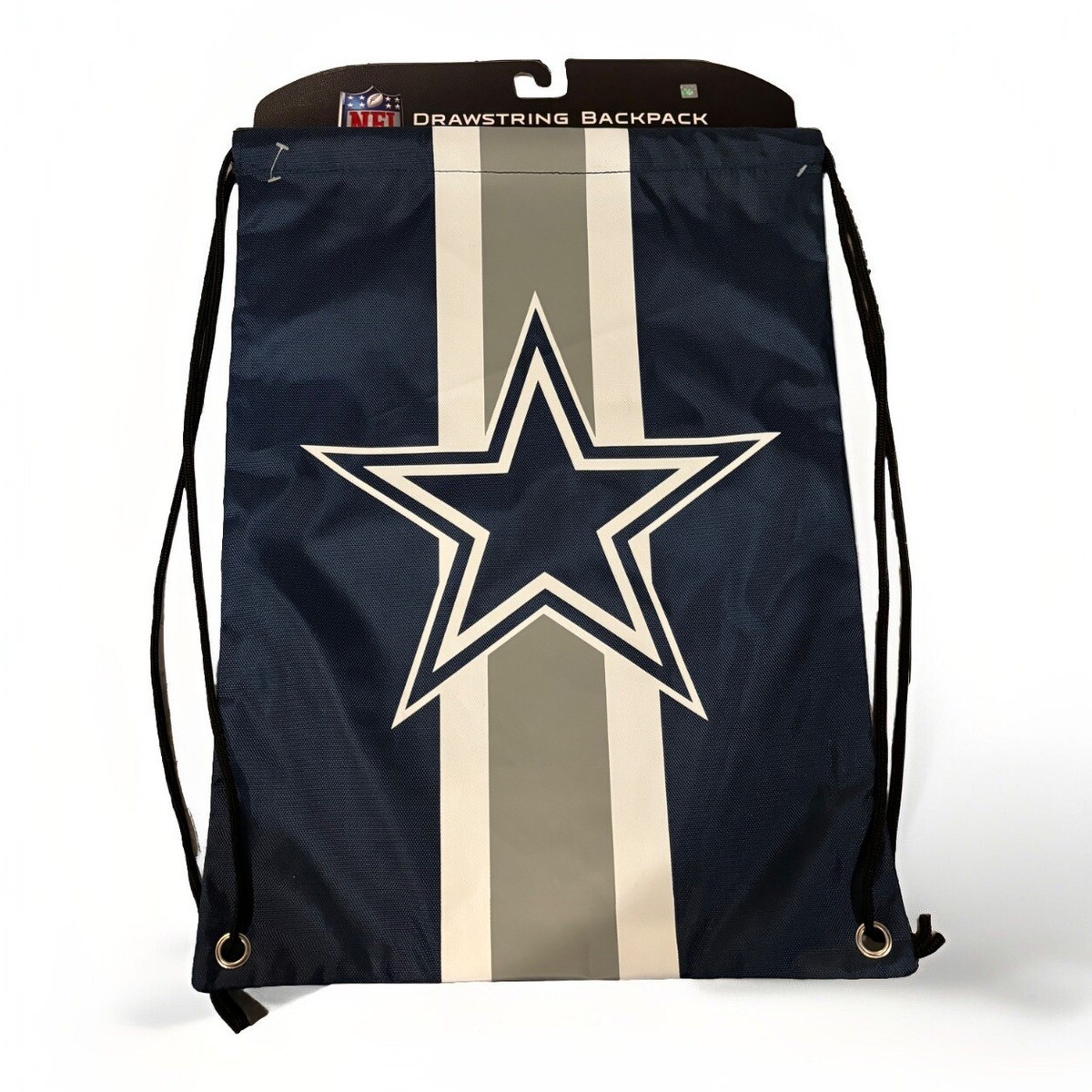 Dallas Cowboys Official NFL Team Stripe FOCO Drawstring Backpack