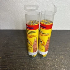 Lot of 2 CH Hanson Company 00213 VersaSharp 10 Carpenter Pencil Tube