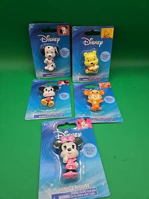 A Lot of 5 DISNEY Minni  2'' Figures 