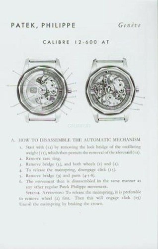 PATEK PHILIPPE GENEVE 1920-1965 Material Catalog Reprint - Foto 5 di 5