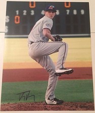 TYLER JAY SIGNED 11X14 PHOTO MINNESOTA TWINS COA