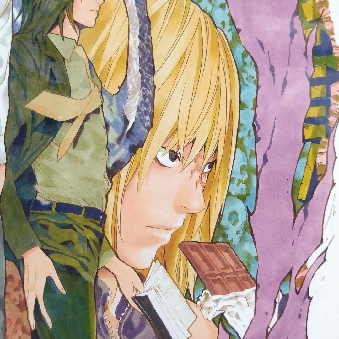 DEATH NOTE Takeshi Obata Official Limited Manga Art Framed