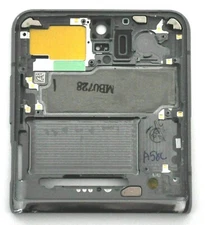 OEM SAMSUNG GALAXY Z FLIP 5G SM-F707U MYSTIC GREY UPPER DISPLAY FRAME BEZEL 