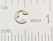 Quantum Reel Part KQ034 C-Clip E-Lock Retaining Ring