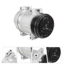 Silver For 2014 2015 2016 Chevrolet Aveo (1.6L) Air Conditioning Compressor