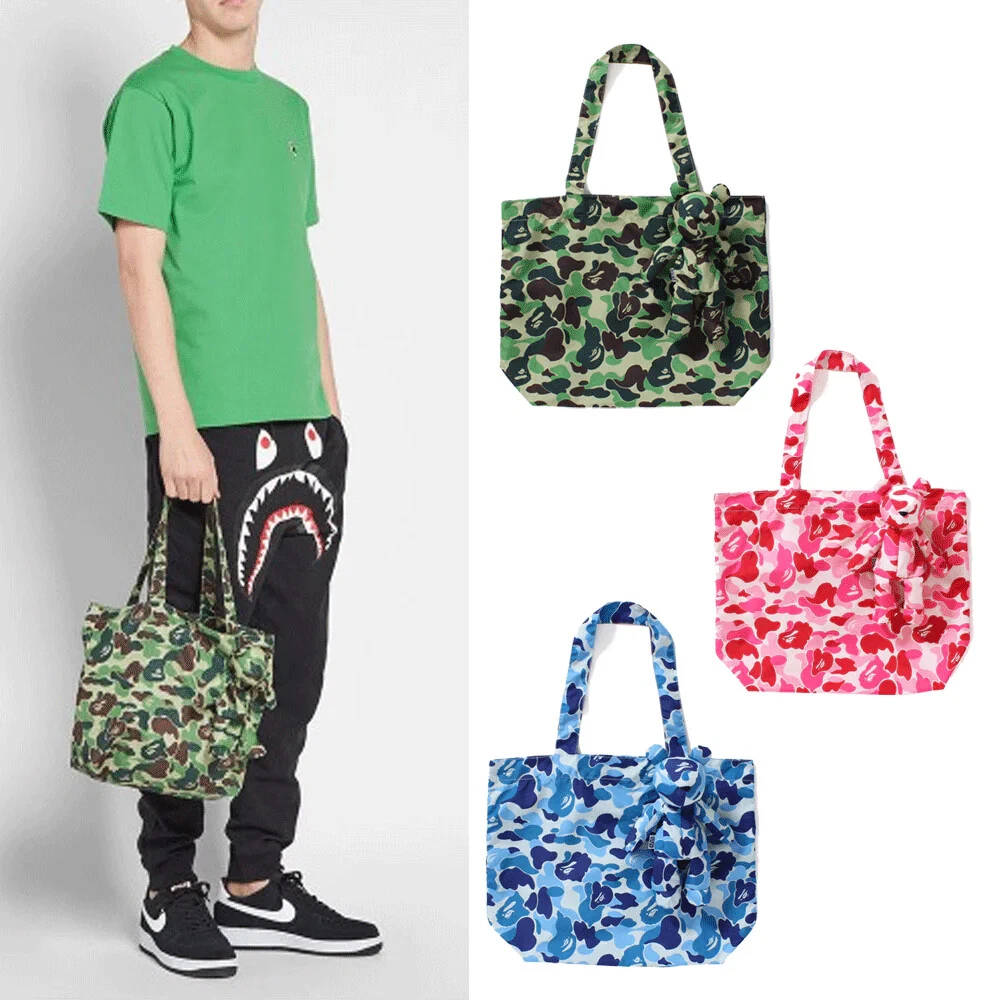 A BATHING APE® X Outdoor Products Camo Duffle Bag - Green