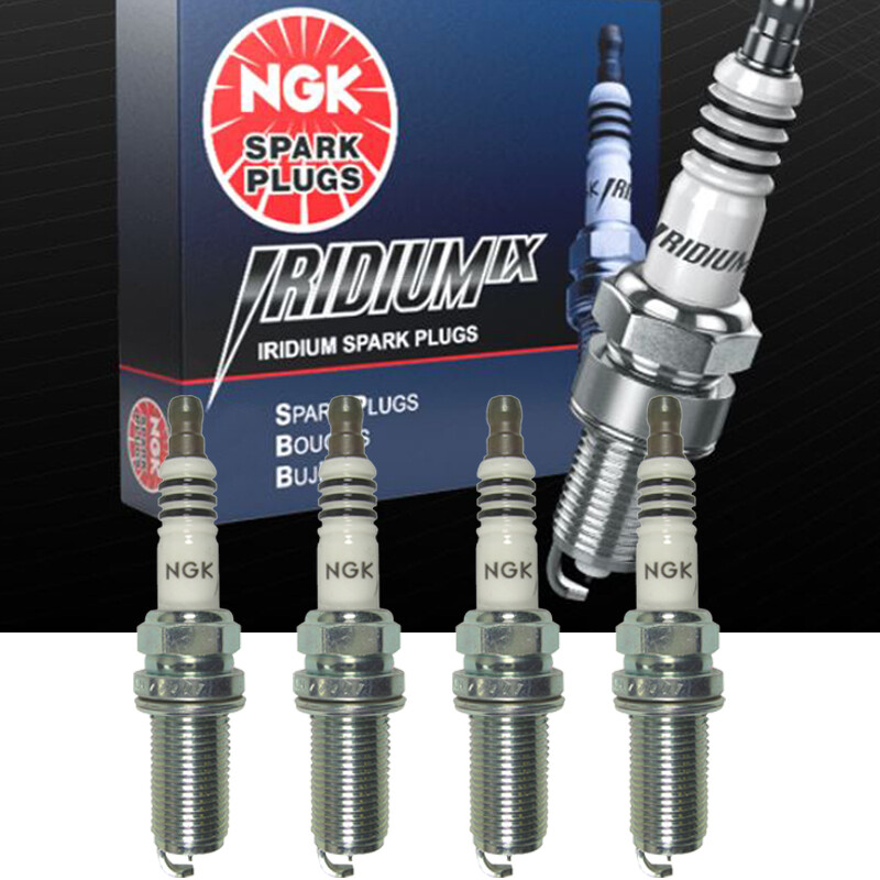 Genuine NGK Iridium IX Spark Plug 4PCS Set for 2006 Mitsubishi Lancer 2.0L Turbo