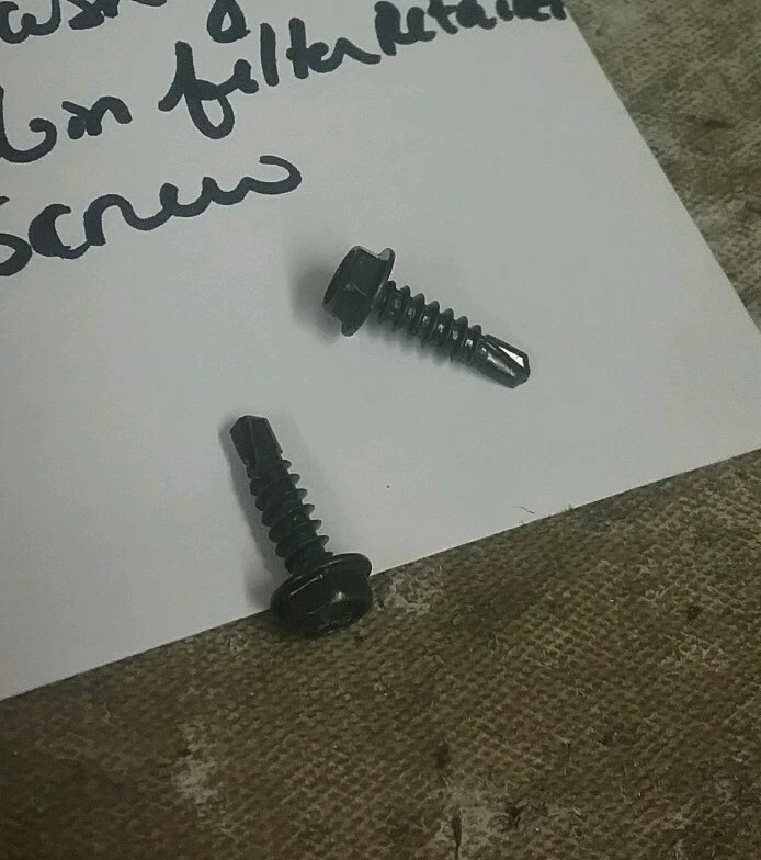 Nuevo Lote de 2 Tornillos Retenedores Filtro Aire Cabina ATP FX-506 Foto 2 de 2