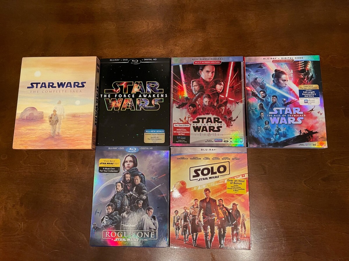 Star Wars: Original, Prequel, Sequel Trilogy Rogue One Solo