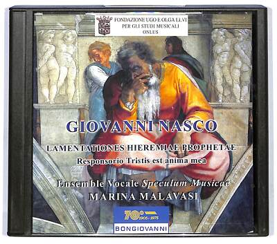EBOND Giovanni Nasco - Lamentationes Hieremiae Prophetae - CD CD120411