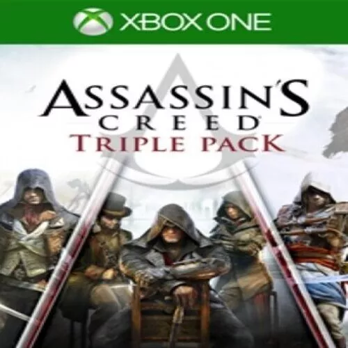 Pack triplo Assassin's Creed: Black Flag, Unity, Syndicate