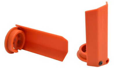 RPM 80438 TRAXXAS X-MAXX ORANGE SHOCK SHAFT GUARDS 8S 6S XMAXX X MAXX NEW