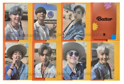 BTS Butter Lucky Draw Official Photo Card M2U ver Photocard