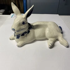 dedham pottery bunny The Potting Shed Large Bunny 14 Inches 