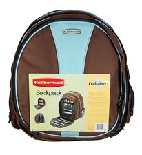Rubbermaid Craftainers Scrapbook Backpack - Take Scrapbooking Classes  Parties
