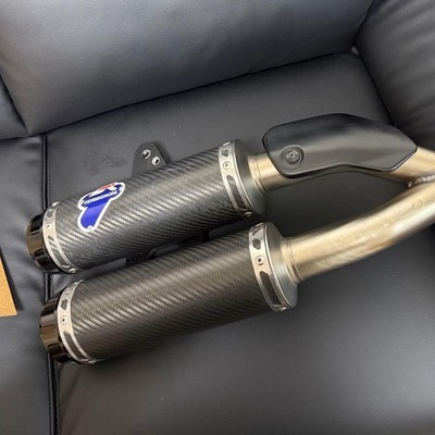 Monster 821 Termignoni Slip-on Muffler w/ MAP KEY USED FROM JAPAN