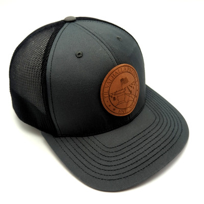 Til Valhalla Project hat gray black adjustable snapback cap