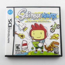 Scribblenauts Nintendo DS - Case Art, NO GAME